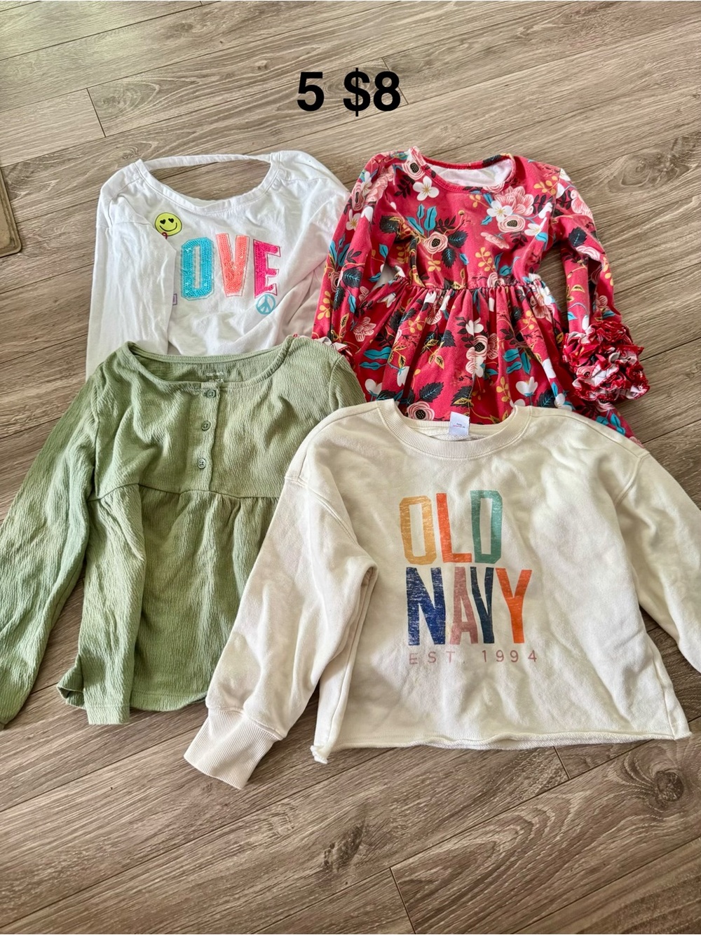 Girls size 5 Clothing Bundle